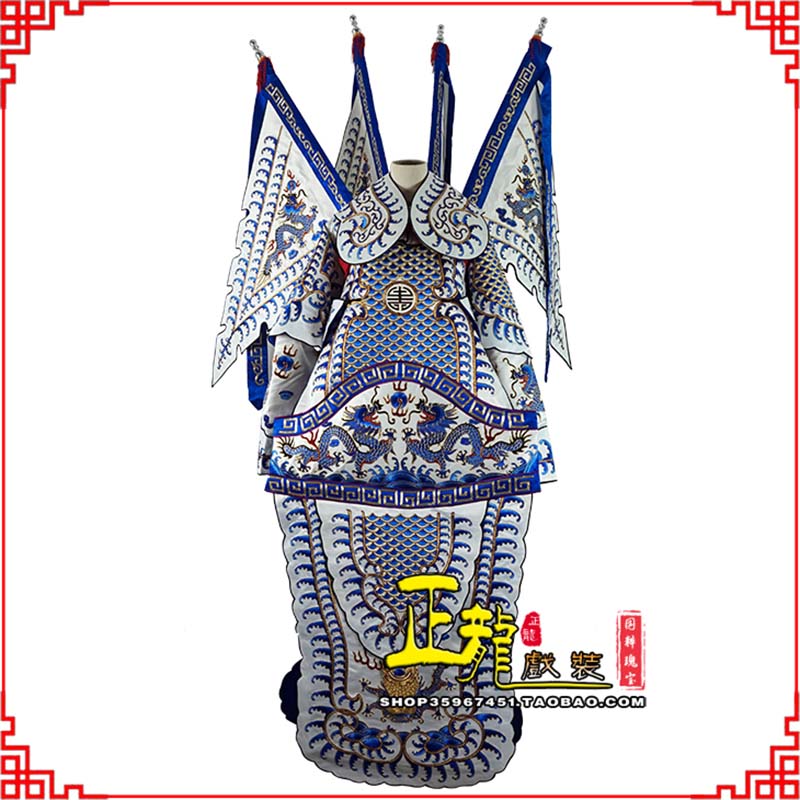 永清武生武将大靠祥龙勾金